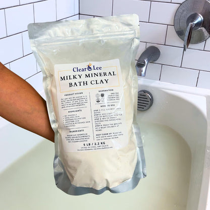 Milky Mineral Bath Clay
