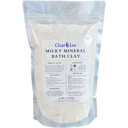 Milky Mineral Bath Clay