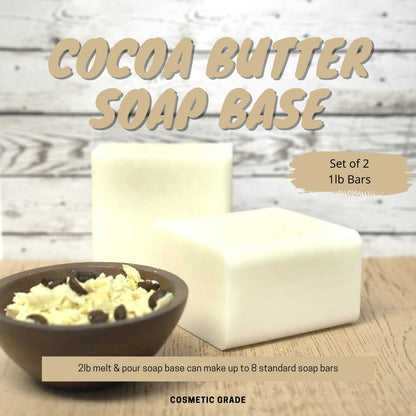 Cocoa Butter Melt & Pour Soap Base