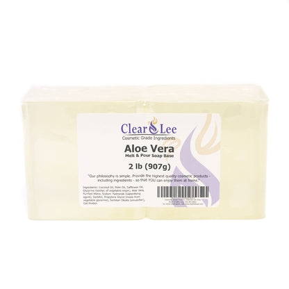Aloe Vera Soap Base – Oh my herb