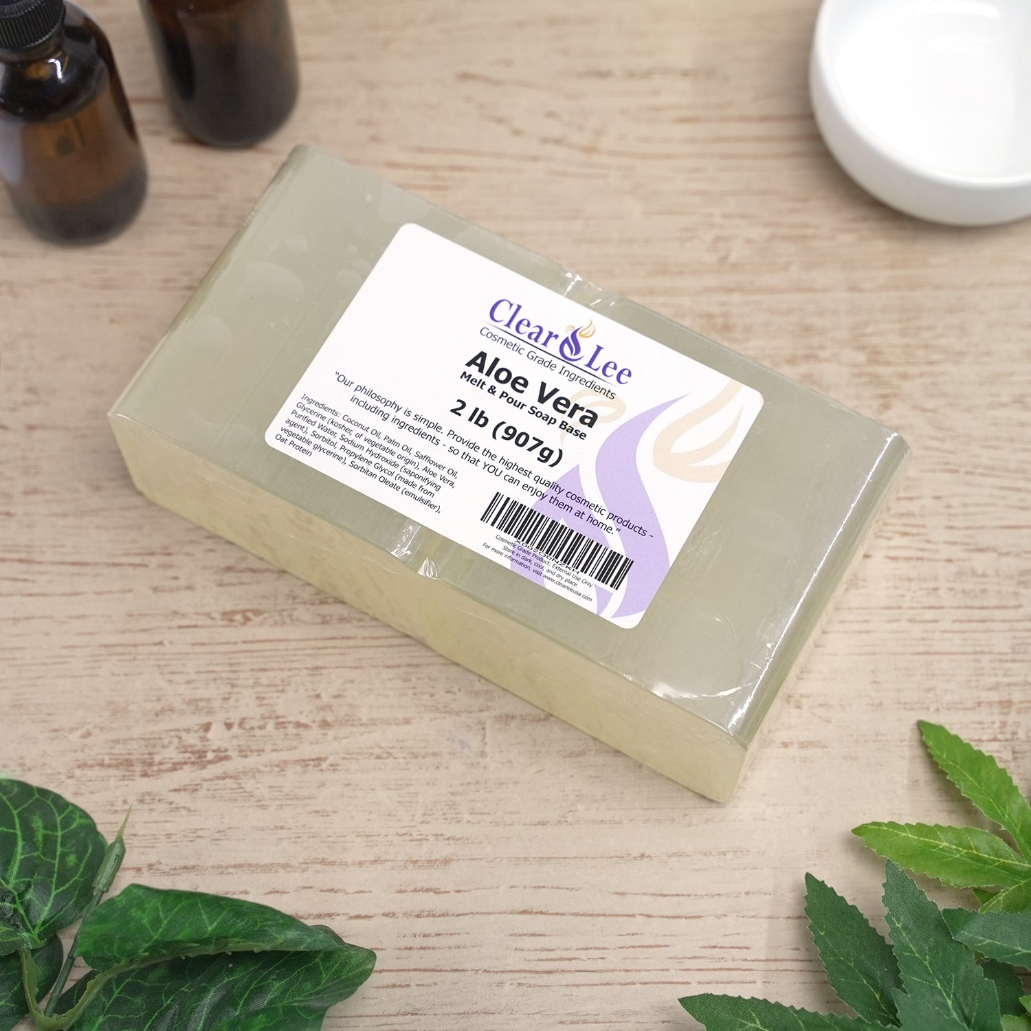 Aloe Vera Soap Base – Oh my herb