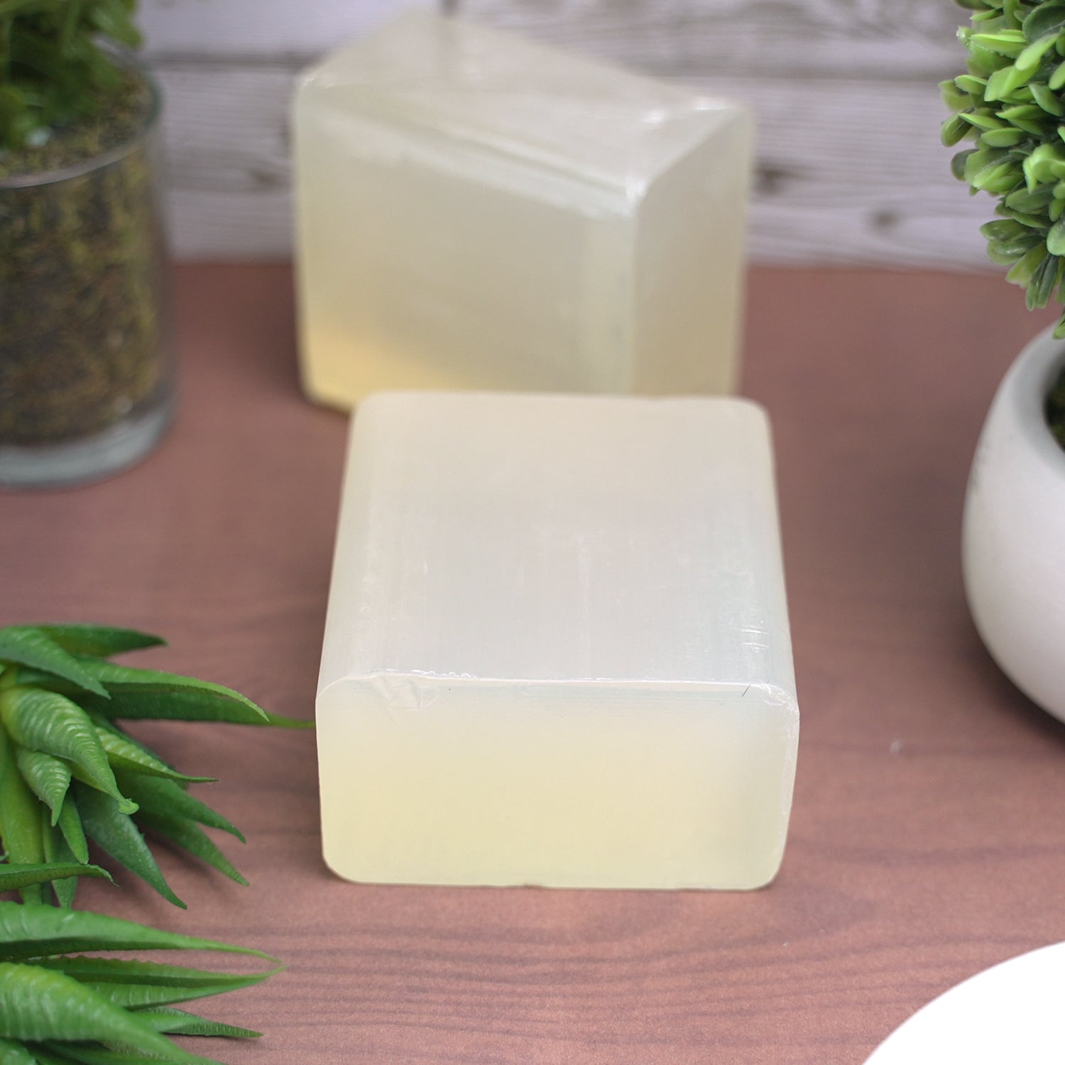 Aloe Vera Melt and Pour Block Soap Base from