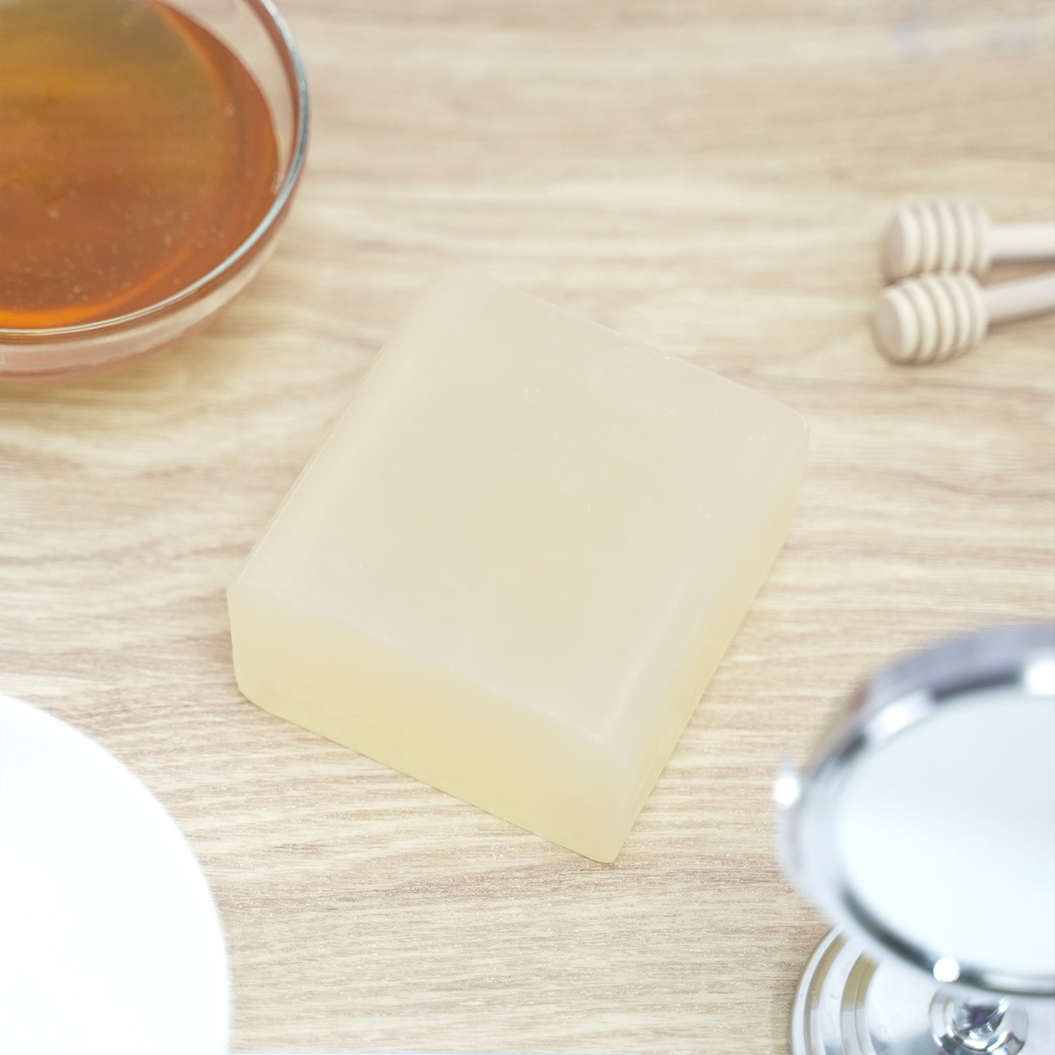 Stream&Dew 2LB Honey Melt and Pour Soap Base - Homemade Soap Supplies -  Soap Making Supplies- Honey Soap Base Melt and Pour - Soap Base for Soap