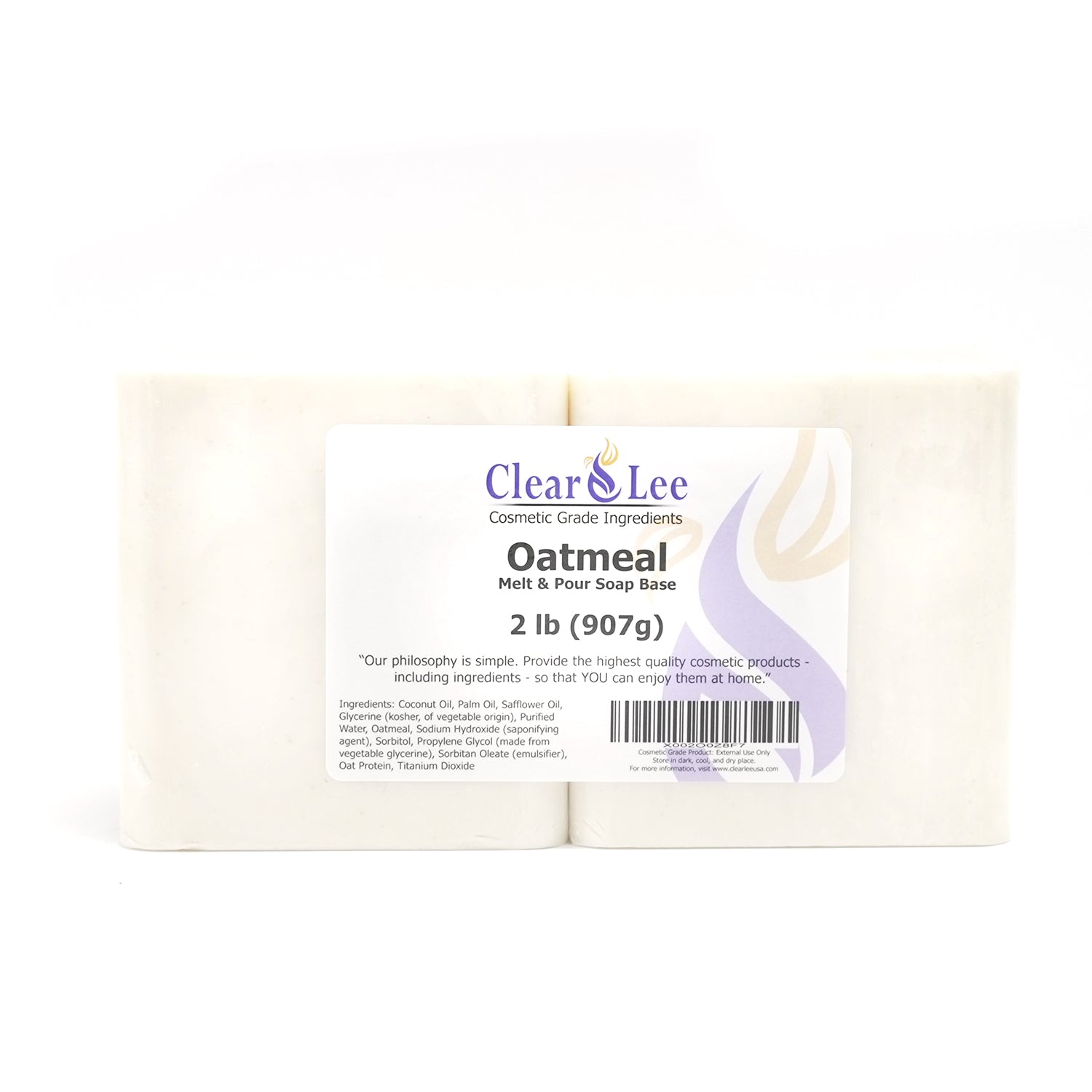 Oatmeal & Shea Butter - Melt and Pour Soap Base at Wholesale Prices